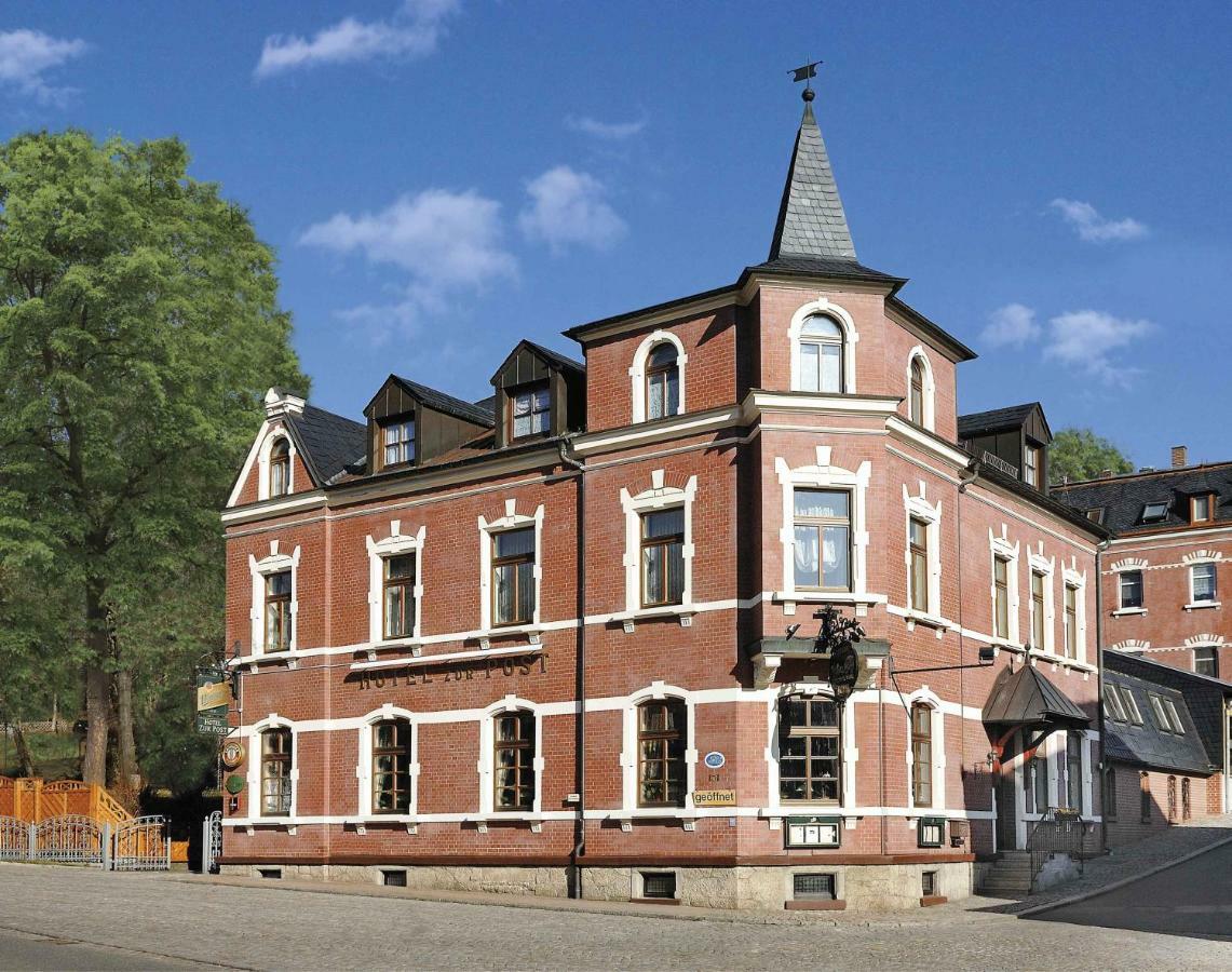 Hotel Zur Post Schönheide Exterior foto